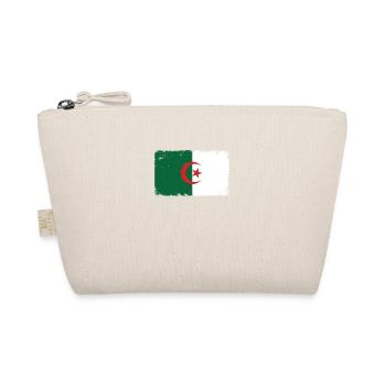 Algérie Battements de cœur Drapeau Algérie vintage - Trousse biologique - nature - Devant