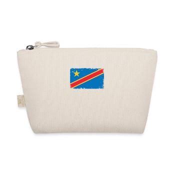 Congo Drapeau De Battements de coeur Vintage Congo - Trousse biologique - nature - Devant