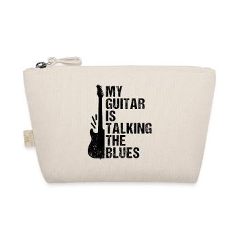 Ma guitare parle le blues - Trousse biologique - nature - Devant