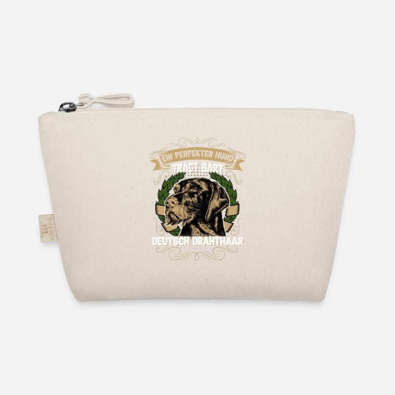 Deutsch Drahthaar Der perfekte Hund trägt Bart Bio-Täschchen