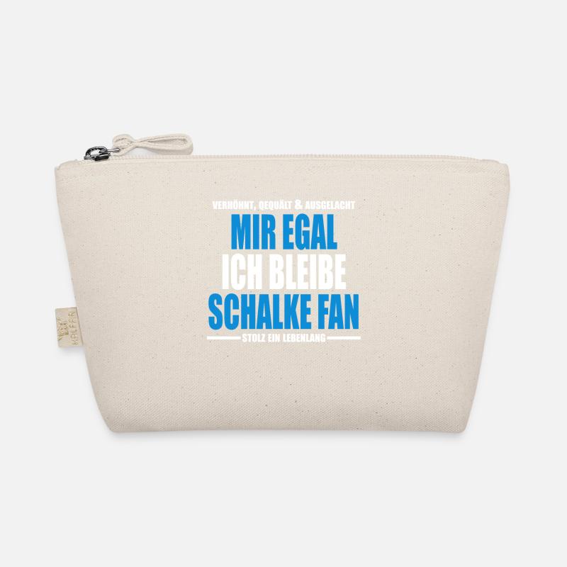Mir Egal ich bleibe Schalke Fan Bio-Täschchen