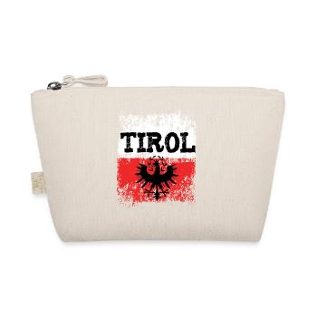 Tirol Adler Vintage Retro Look - Bio-Täschchen - Natur - Vorne