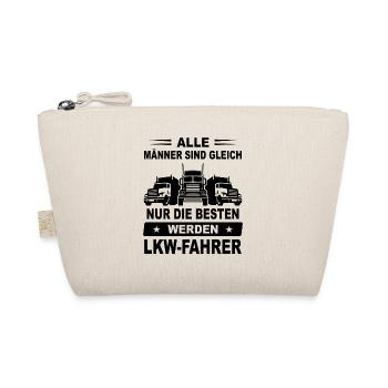 Kraftfahrer - Nur die besten werden Lkw-Fahrer - Bio-Täschchen - Natur - Vorne