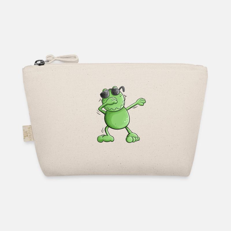 Grenouille cool avec des lunettes de soleil Make the Dab Dance Trousse biologique