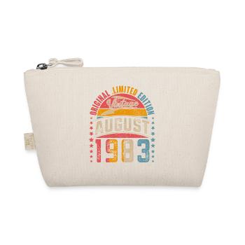 1983 Août Millésime Vintage Rétro Anniversaire - Trousse biologique - nature - Devant