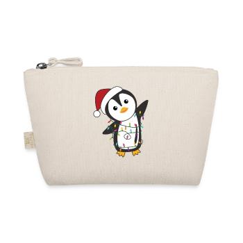 Manchots Noël neige hiver animaux pingouins - Trousse biologique - nature - Devant