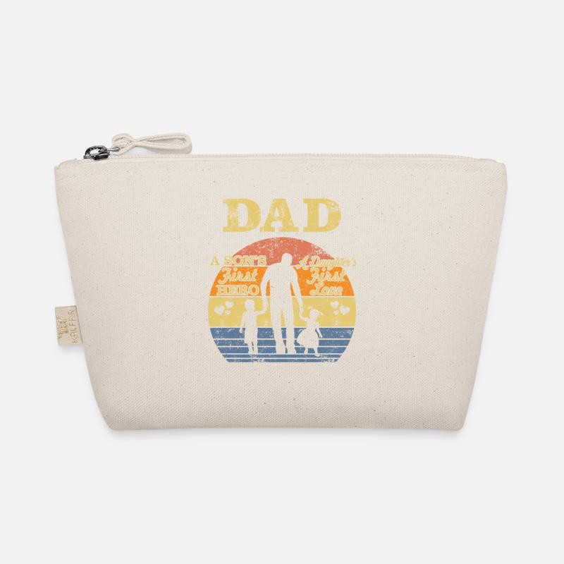 Dad A Sons First Hero A Daughters First Love Chris Bio-Täschchen