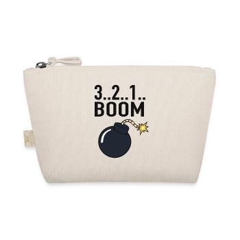 Baby Bomb - Pregnancy Gifts Baby Shower - Organic Pouch - nature - Front