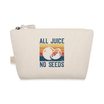 Drôle de chemise de vasectomie - All Juice No Seeds - Trousse biologique - nature - Devant