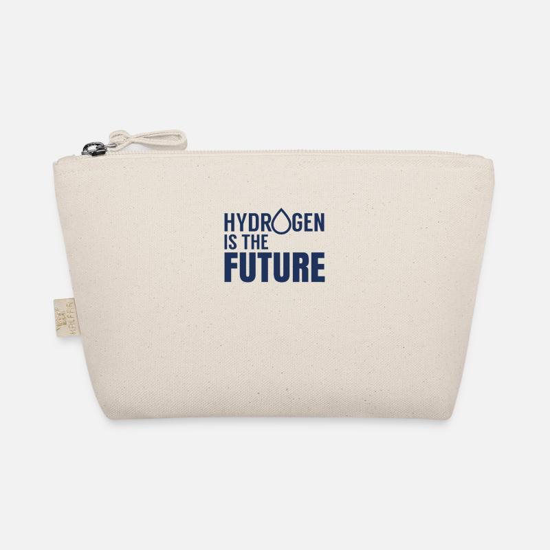 Hydrogen is the future Symbol H Hydrogen Organic Pouch