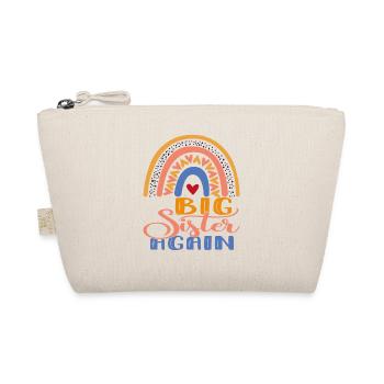 Big sister gift Big Sister Again - Organic Pouch - nature - Front