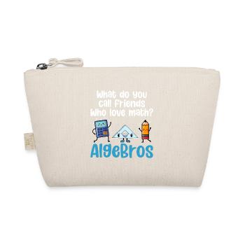 Math Teacher Nerd Mathematician Algebro - Organic Pouch - nature - Front