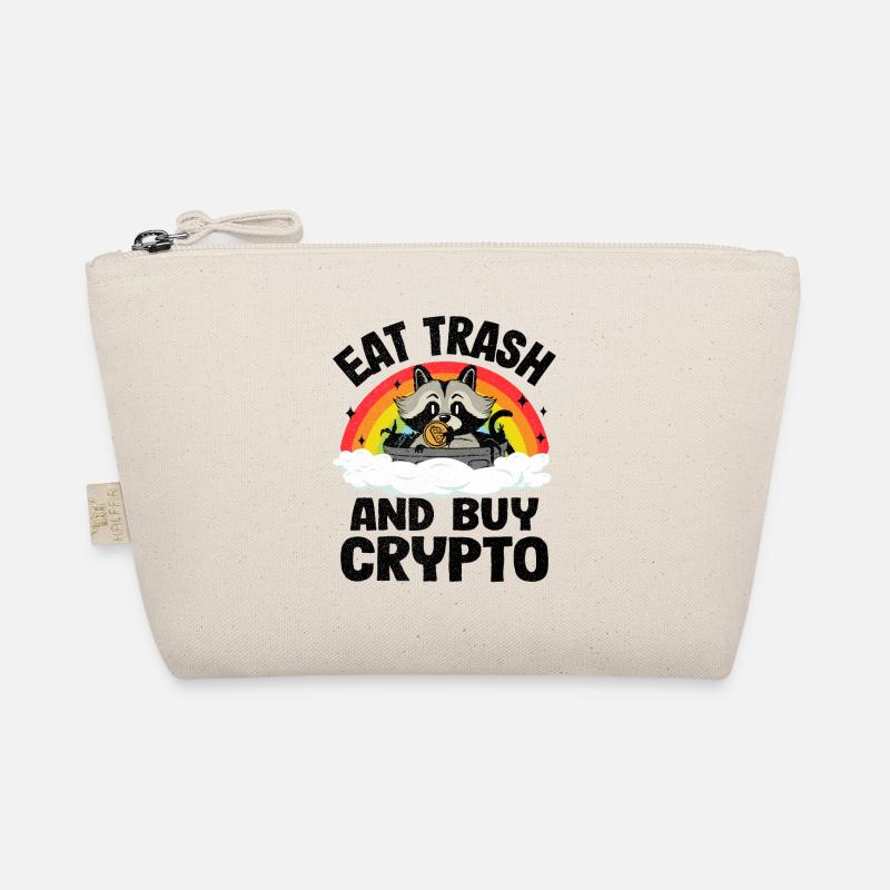 Crypto Raton laveur Bitcoin BTC Crypto-monnaies Trousse biologique