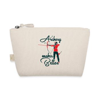 Bow and Arrow Archery Sport Archer S - Organic Pouch - nature - Front