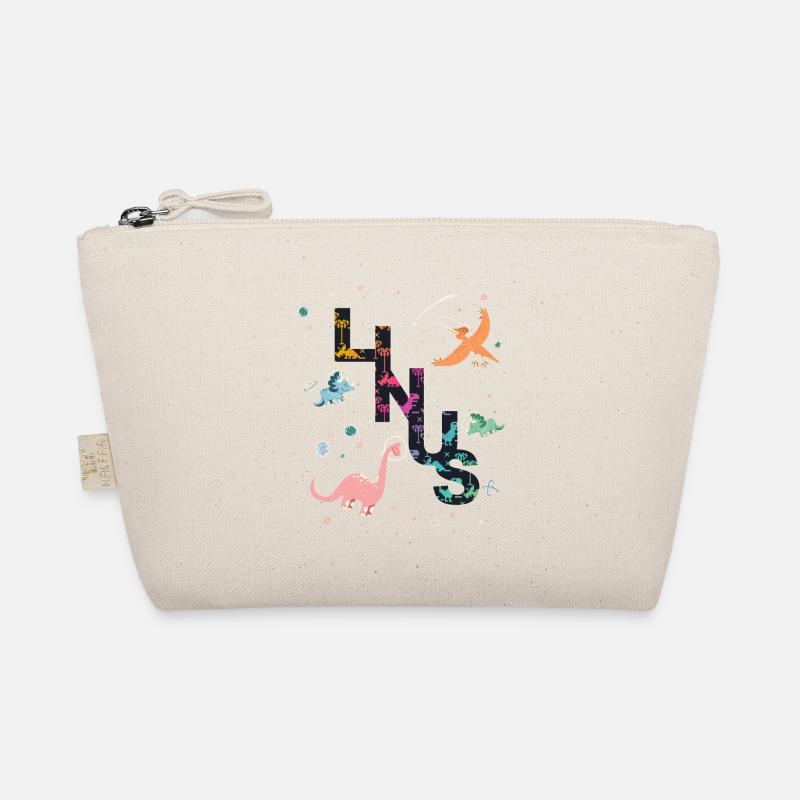 Linus - Beautiful boy name with cool dinosaurs Organic Pouch