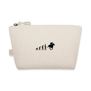 Evolution Riding Horse Racing Horse Racing Jockey - Organic Pouch - nature - Front