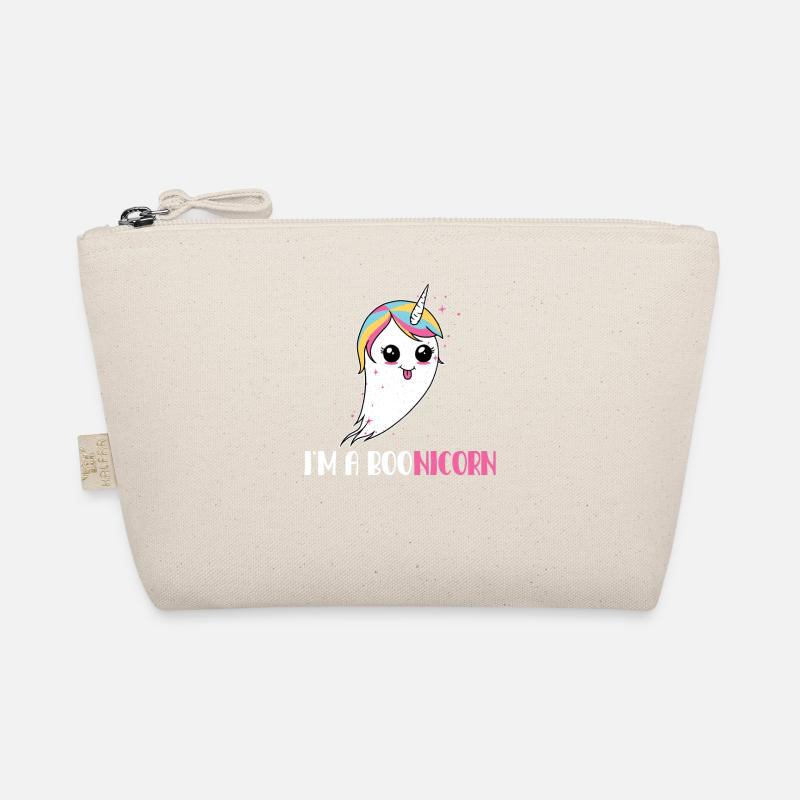 Halloween Gespenst Geist Boonicorn Einhorn Bio-Täschchen