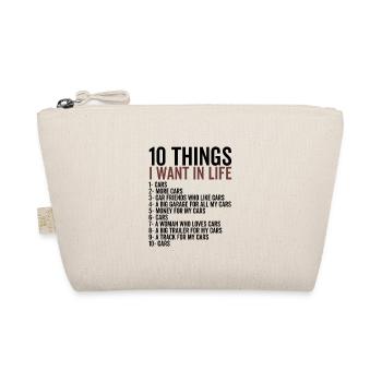 10 choses que je veux dans les voitures de la vie - Trousse biologique - nature - Devant