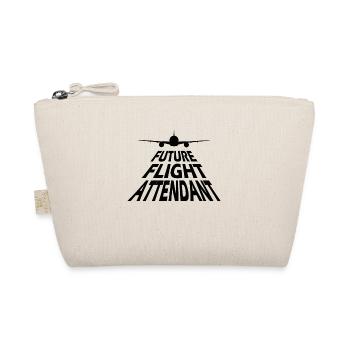 Future stewardess - Organic Pouch - nature - Front