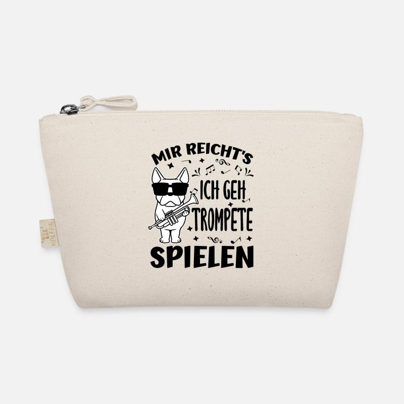 Trompeter Trompetenspieler Trompete - Bio-Täschchen - Natur