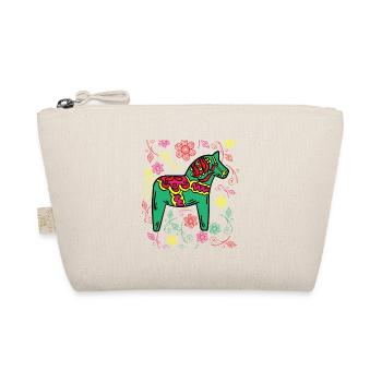 Dala Horse by The Manzanita ́s - Organic Pouch - nature - Front