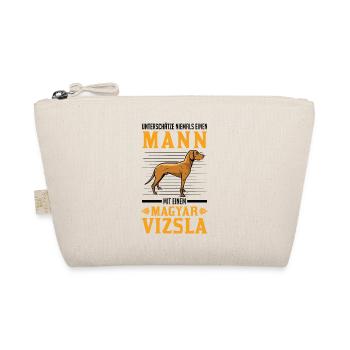 Magyar Vizsla Mann Drahthaar Vizsla - Bio-Täschchen - Natur - Vorne