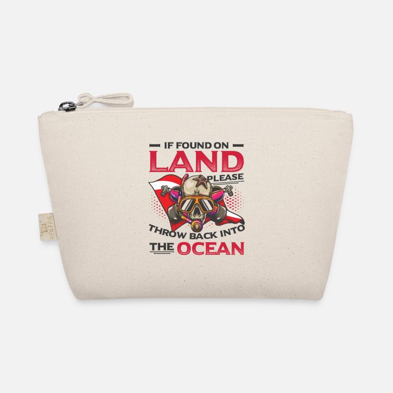 Throw Bach Into The Ocean Scuba Diving Divers Organic Pouch
