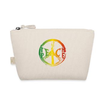 Teach Peace - Organic Pouch - nature - Front