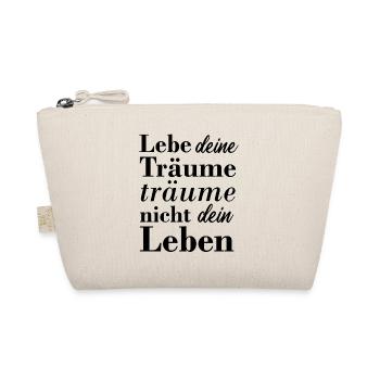 Motivation Schöner Spruch Geschenk Geburtstag - Bio-Täschchen - Natur - Vorne