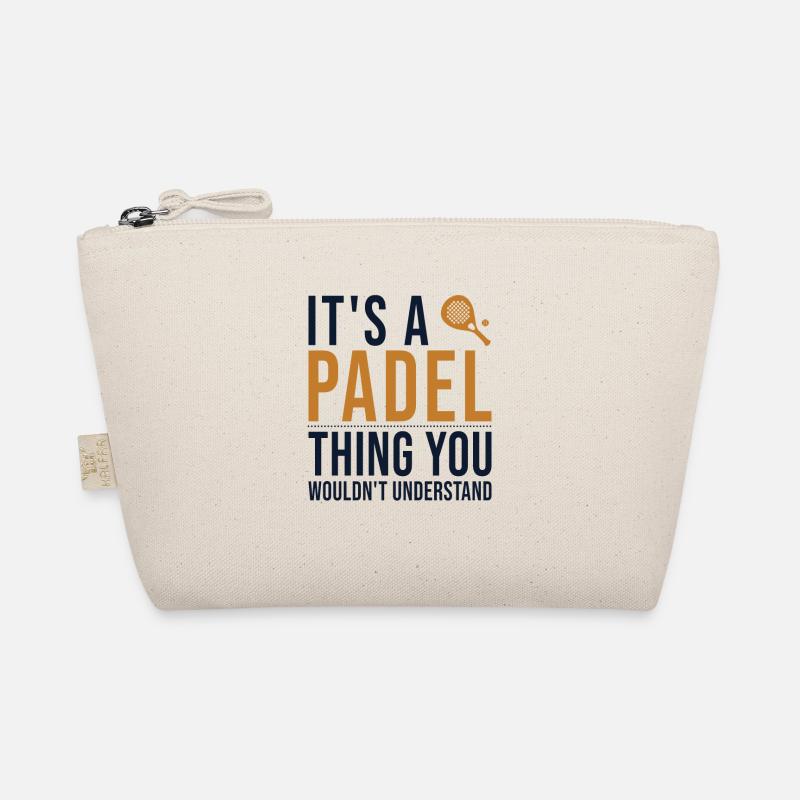 It's a Padel Thing Platform Tennis Paddleball Organic Pouch
