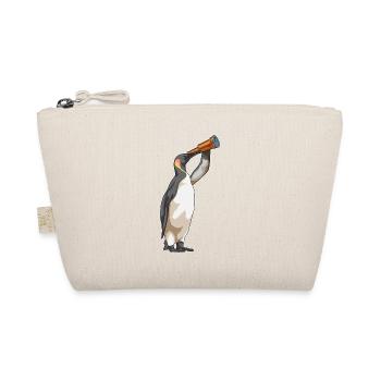 Pinguin Fernglas - Bio-Täschchen - Natur - Vorne
