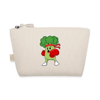 Broccoli Boxers Boxing Gloves Boxing - Organic Pouch - nature - Front