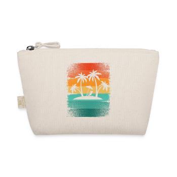 Small island with palm trees - Organic Pouch - nature - Front