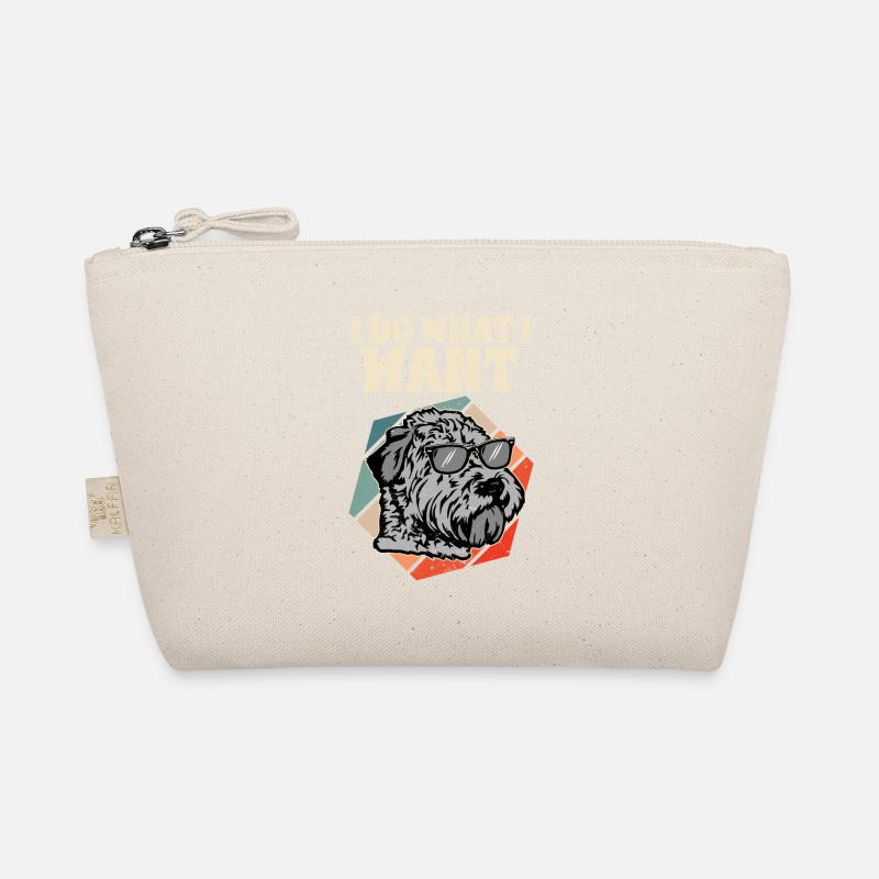 Je fais ce que je veux Retro Soft-Coated Wheaten Terrier Trousse biologique