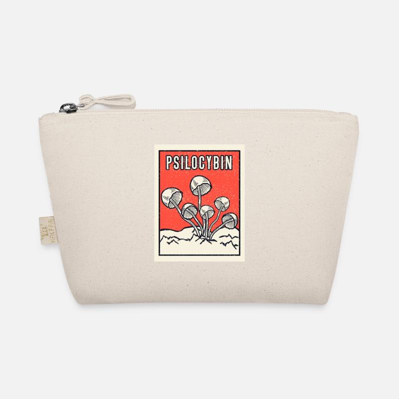 Mushroom Mycology Psilocybin Hallucinogen Magic Organic Pouch
