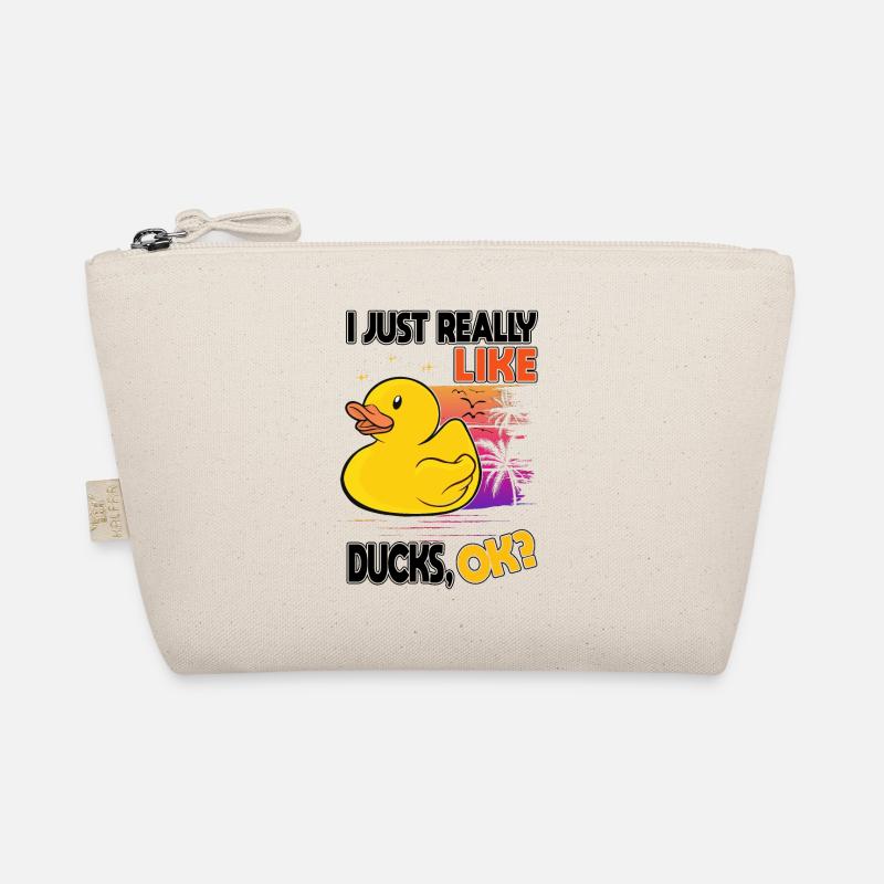 I just really like Ducks Gummiente Quietscheente Bio-Täschchen