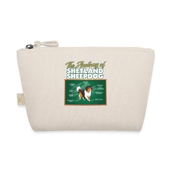 Anatomy Of A Shetland Sheepdog I Funny Sheepdog - Organic Pouch - nature - Front