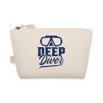 Deep diver Deep diving diver - Organic Pouch - nature - Front