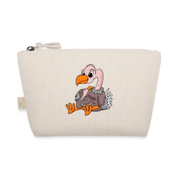 Famille des vautours - Vautour avec bébé - Motif vautour - Trousse biologique - nature - Devant