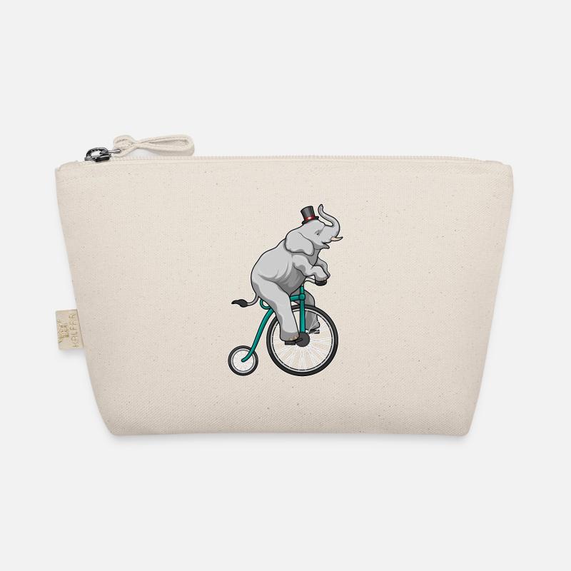 Éléphant au cirque avec vélo Trousse biologique