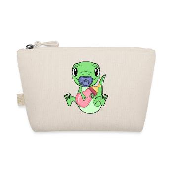 Baby Eidechse - Bio-Täschchen - Natur - Vorne