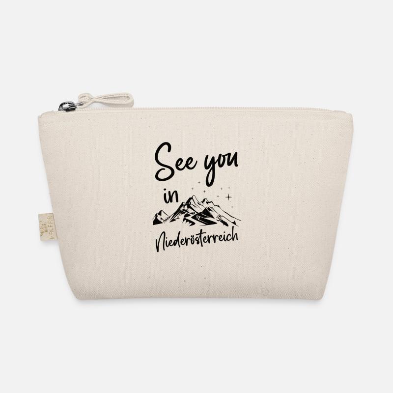Lower Austria Skiing Snowboarding Austria Organic Pouch
