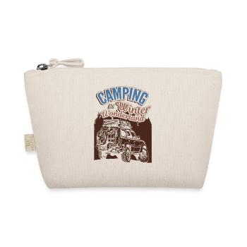 Camping dans un pays des merveilles d’hiver Vacances d’hiver Camping - Trousse biologique - nature - Devant