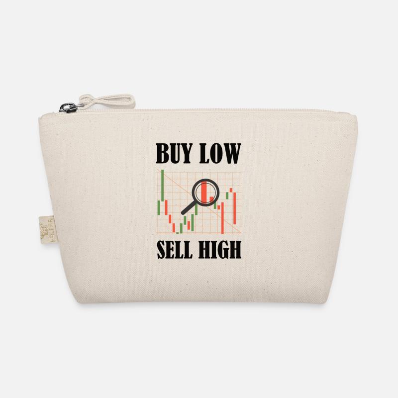 Finance - Cryptocurrency - Buy Low, Sell High Organic Pouch