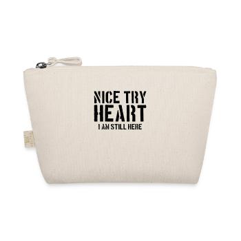 Heart Attack Open Heart Surgery Heart Surgery Gift - Organic Pouch - nature - Front
