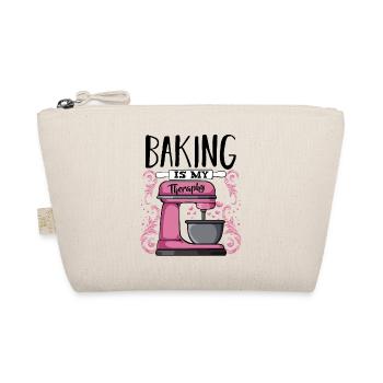 Pink Küchenmixer Therapie - Bio-Täschchen - Natur - Vorne