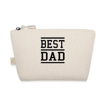 best dad - Organic Pouch - nature - Front