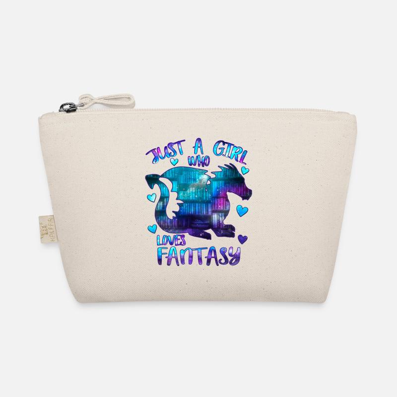 Nur ein Mädchen, das Fantasy-Bücher liebt Bio-Täschchen