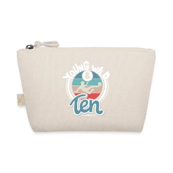 Football 10 ans fête d’anniversaire des enfants - Trousse biologique - nature - Devant