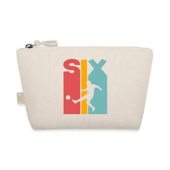 6 ans football enfants 6ème anniversaire - Trousse biologique - nature - Devant